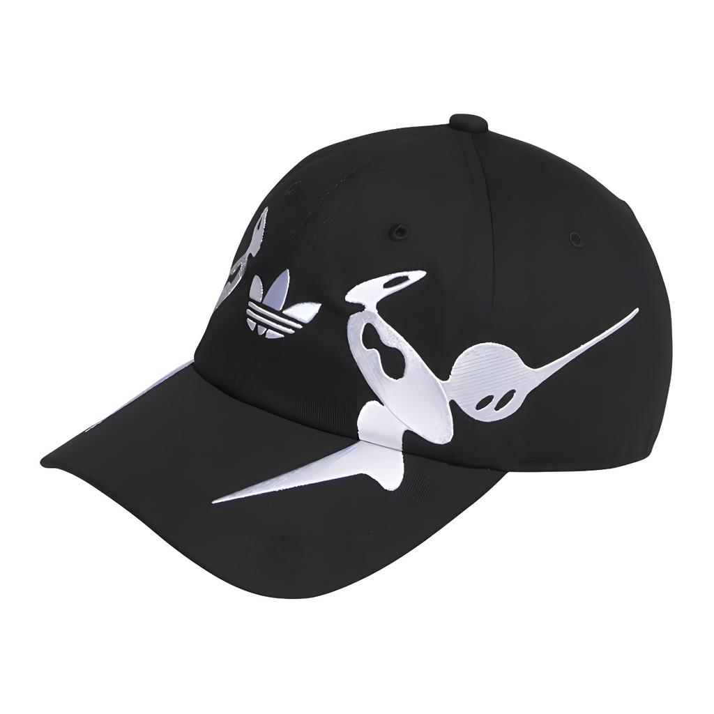 Adidas Cotton Twill Baseball Caps Unisex Black Adidas KA9275