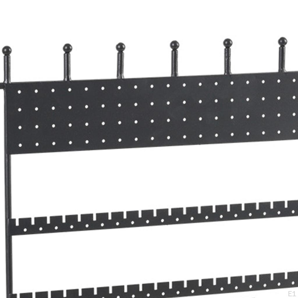 Jewelry Display Rack Holder Earring Rack, Tower Necklace Organizer for