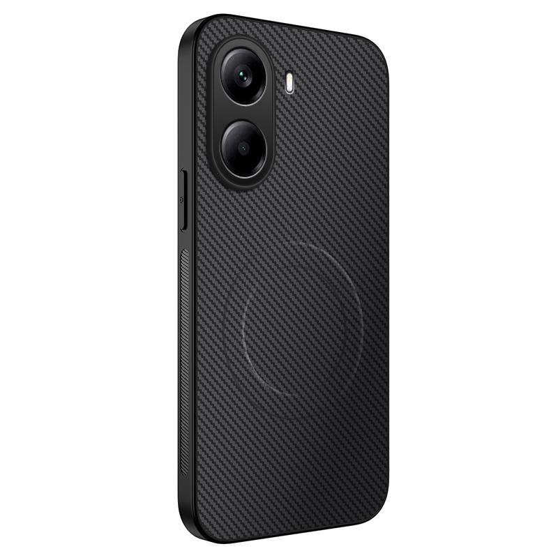 For POCO X7 Shockproof Magnetic Phone Case For Xiaomi Poco X7 Pro Premium Carbon Fibre Slim Fit Ultra-Light Protection Cover