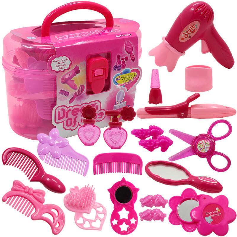 

Kindergarten Dollhouse Hairdressing and Kitchen Playset Standard