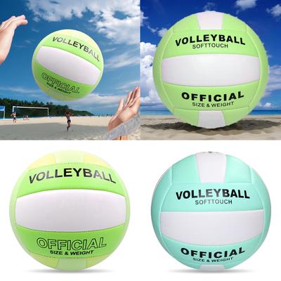 Volleyballs Official Size 5 Waterproofs Soft Sand Volleyballs Beach Plays Game Practice Volleyballs Sports PU Ball