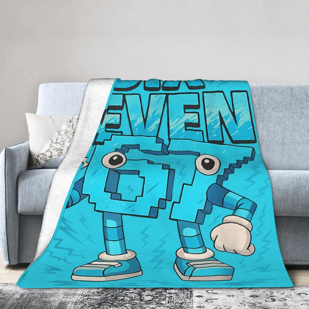 Steal a Brainrot Six Seven Italian Meme Gaming 67 Blanket Soft Warm Throw Blanket Winter Child Outdoor Pattern Bedspread