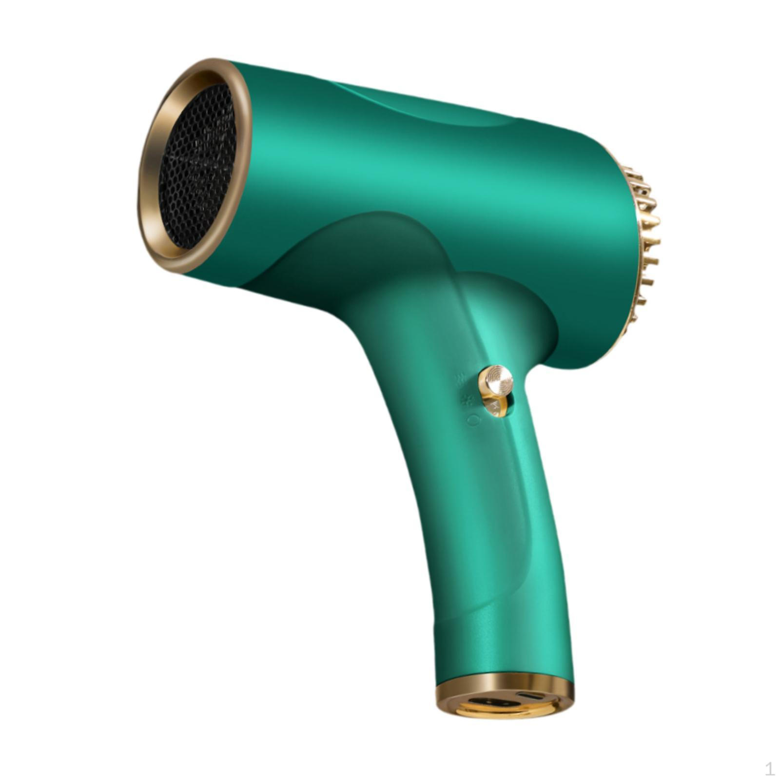 

Портативный фен для волос Компактный быстросохнущий воздух для женщин и мужчин на открытом воздухе в отеле