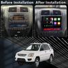 Car Radio Android 14 Carplay For Kia Borrego Mohave 2008 2009 - 2015 Navigation GPS Multimedia Player stereo WiF+4G 360Camera BT