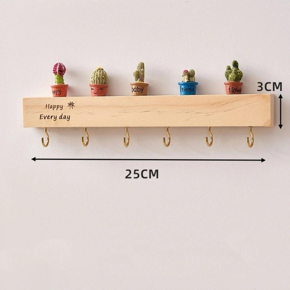 Wall-mounted Entry Wall Key Hook Household Wall Hanging Rack Key Storage Rack  For Storing Keys