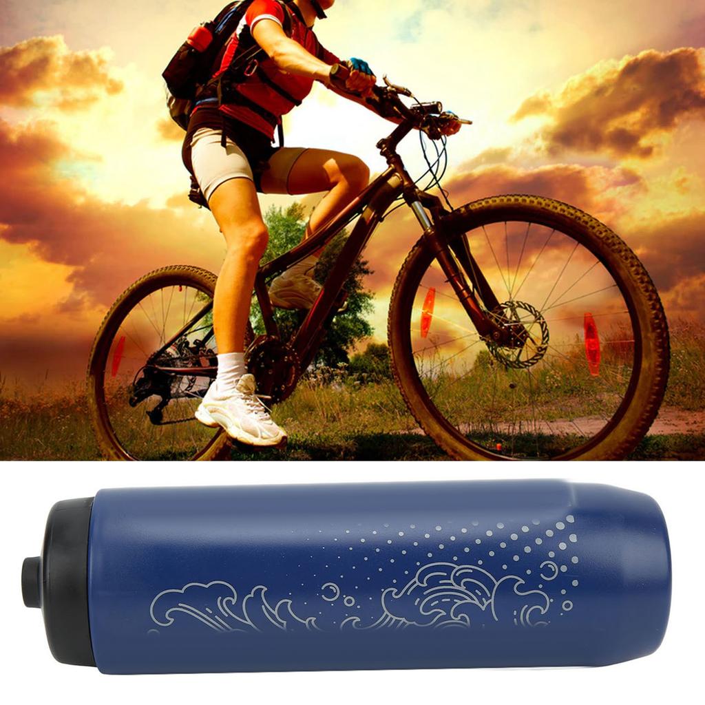 Bike Water Bottle Outdoor Squeeze Type High Capacity Cycling Sports Kettle for Camping 1000ml