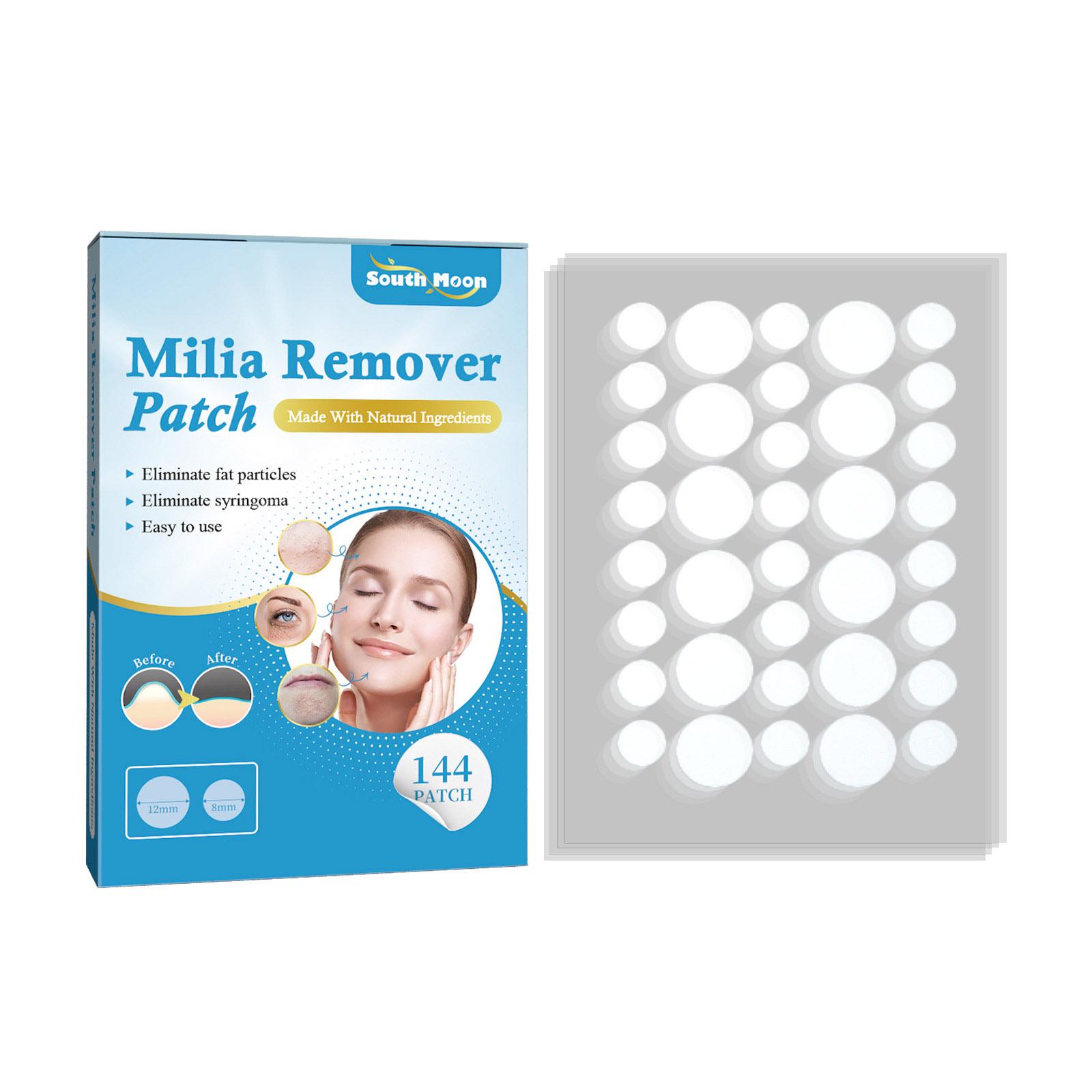 

South Moon 144 патчей/коробка Milia Remover крем для глаз питательный увлажняющий ремонт разглаживающие патчи для глаз белый