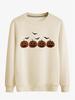 Halloween Pumpkin Print, Versatile Long Sleeve Comfortable Sweatshirts for Men, Casual Tops for Spring and Autumn