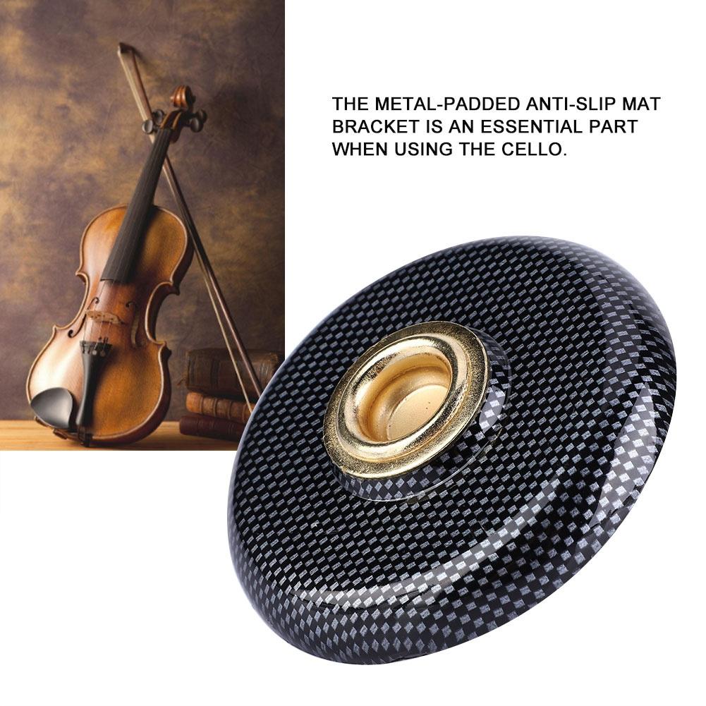 Durable Cello Violoncello Anti Slip Pad End Pin Stand Holder Floor Protector Accessory
