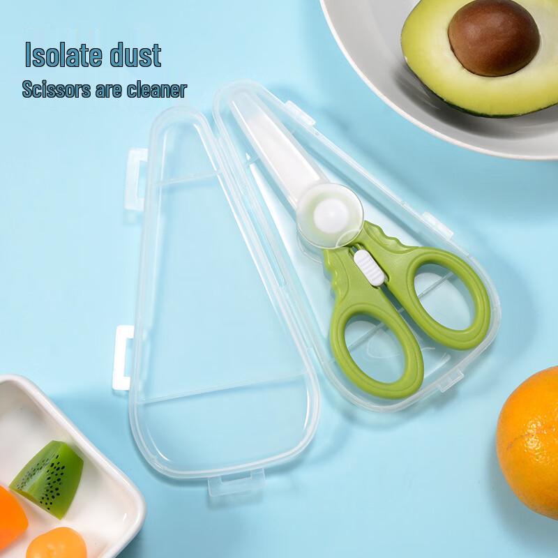 Portable Ceramic Baby Food Scissors