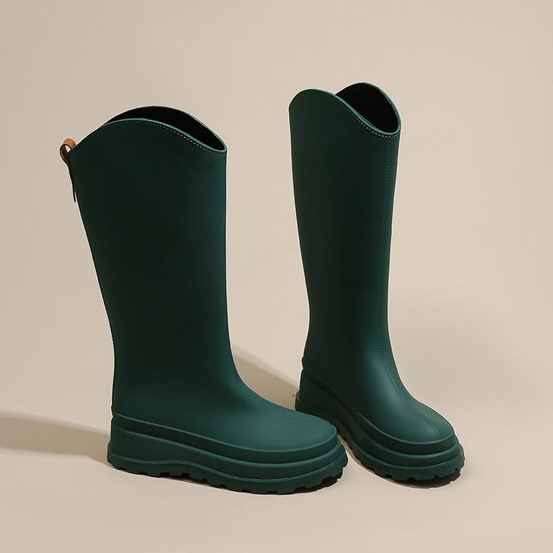 Fashion Adult Tall Waterproof and Non-slip Rain Boots