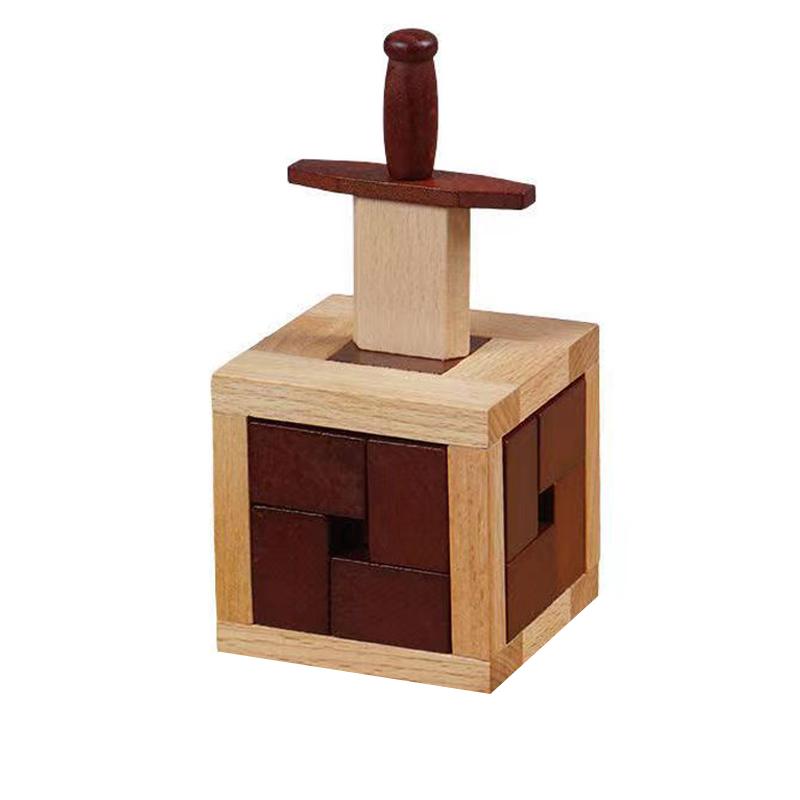High Difficulty Level Sword Puzzle Box Brain Teaser Puzzles For Adults Teens IQ Challenge Logic Thinking Games Novelty Gifts