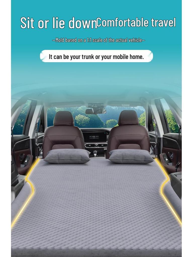 Jetour X90 Plus Car Trunk Inflatable Mattress - Rear Seat Sleeping Pad