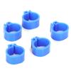 200Pcs 10mm Pigeons No Word Leg   Poultry Foot Clip Identification   Birds Supplies