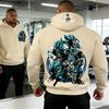 2026 Autumn/winter Dragon Ball Retro hoodie Super Saiyan Blue Forms Collage Print Gym Big Guy Retro for Men Women