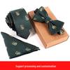 Men's Formal Tie & Pocket Square Set - 3-Piece Bow Tie Combo