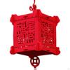 Chinese Lantern Lucky Decorative,Cube, Spring Festival Decor Year for Wedding