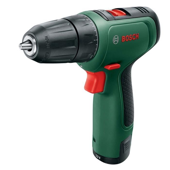 Bosch Cordless Drill/Driver - EasyDrill 1200 (Supplied with 1 18V-1.5Ah Battery + Charger)