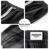 Shorts di Jeans Cargo Denaro Gradiente Multi-tasche da Uomo CHOCOOLATEit