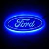 LED Light Logo Sticker for Ford Explorer F150 F250 Focus Mondeo Front Badge Tail Decals Car Styling Rear Emblem Auto Decoration CVY1
