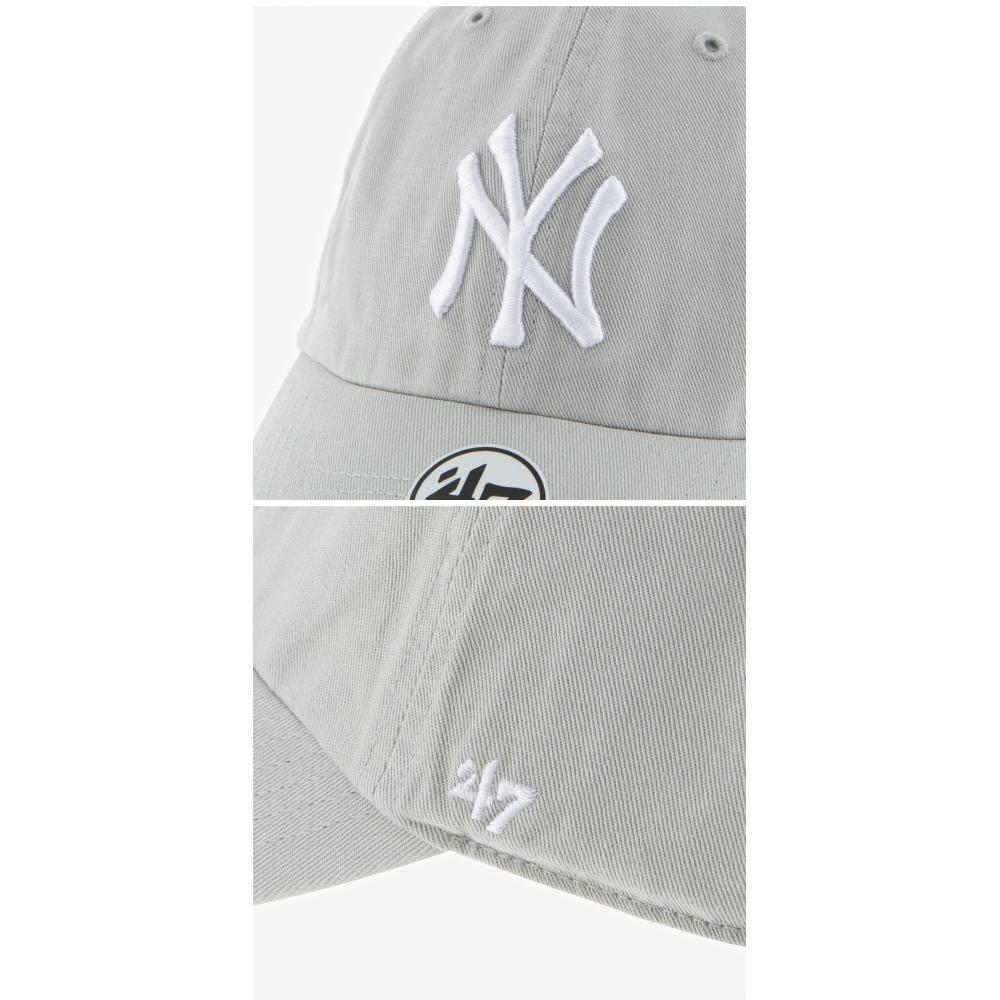 47 Brand B Rgw17gws Gy Ny New York Yankees Big Logo Ball Cap