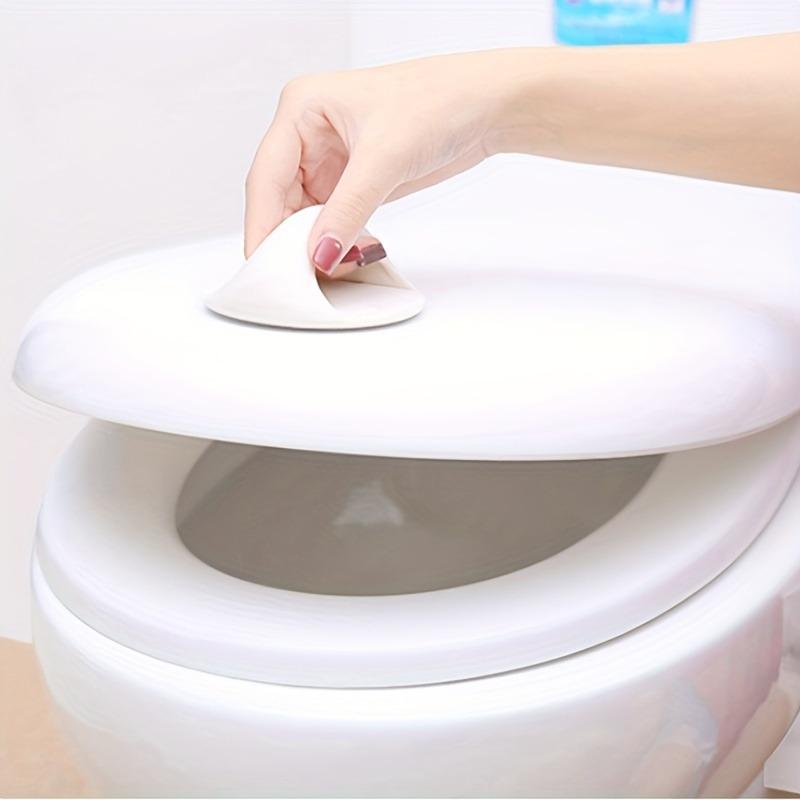 Sollevatore Igienico Senza Contatto per Sedile del WC: Vestibilità Universale, Installazione Facile, Design Elegante per Maggiore Sicurezza e Stile del Bagno