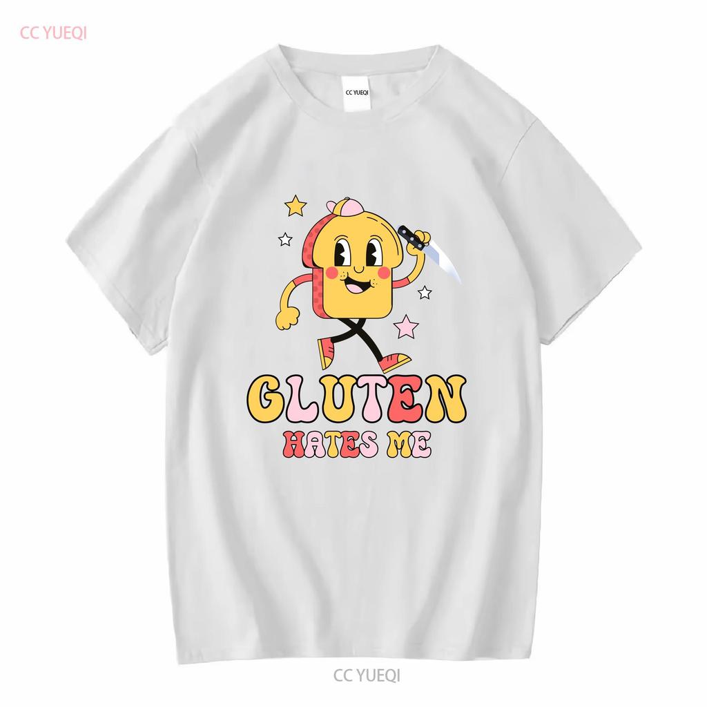 Gluten ToleranT T Shirt Funny Retro Vintage Intolerant Women Oddly Spe vintage Washed Stylish graphic Unisex Casual