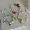 Beaded Simulation Fruit Bracelet Resin Summer Bohemian Jewelry Fashion Beads Bracelet Girls