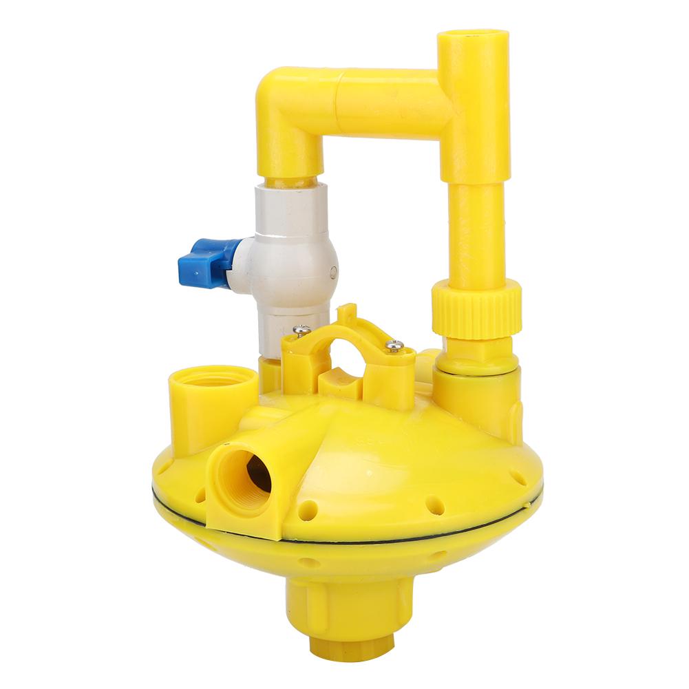 Water Pressure Regulator Regulating Reducing Valve for Drinker Farm AccessoriesRound Tube