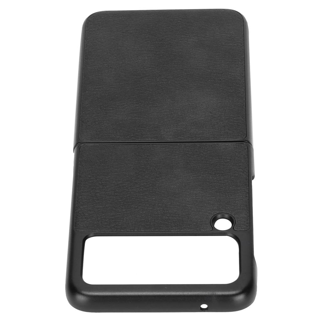 Lychee Pattern Leather Phone Cover Full Protection Shockproof for Samsung Galaxy Z Flip 3