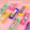 Harmonica Toy Miniature For Kids With Plastic Material For Early Learning Music