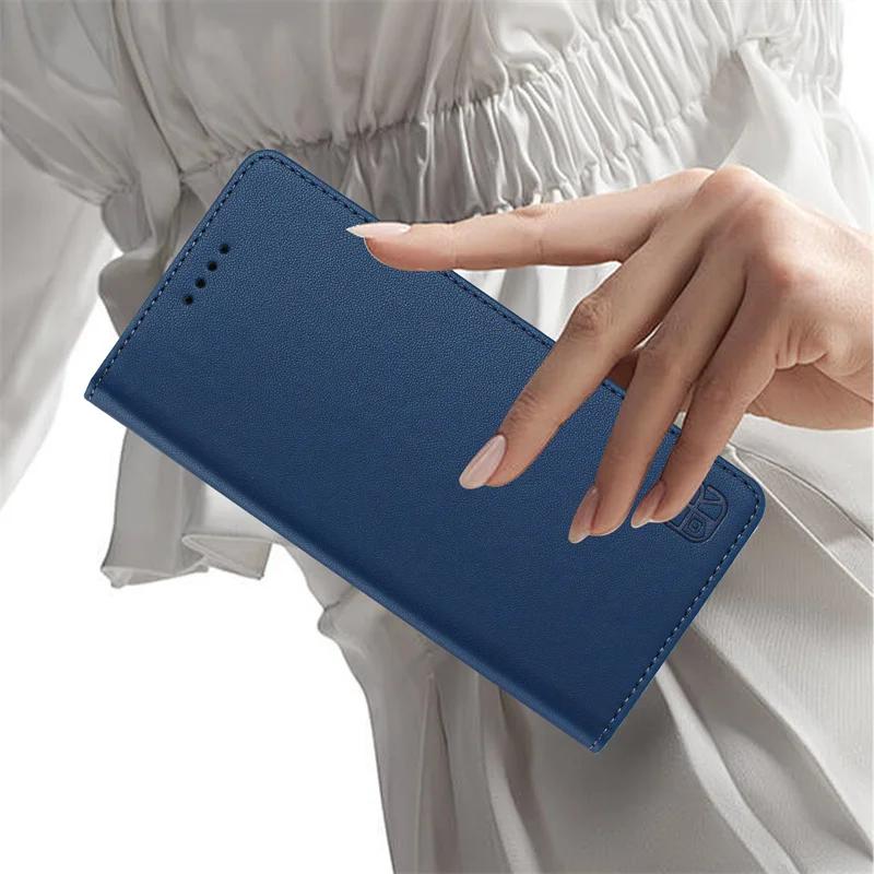 Funda Edge 50 Neo Strong Magnetic Flip Cover For Motorola Moto Edge 50 Neo Edge50 Fusion Ultra 50Pro Anti-theft Brush Phone Case