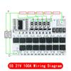 3s/4s/5s Bms 12v 16,8v 21v 3,7v 100a Li-ion Lmo Ternární lithiová baterie Ochrana Obvodová deska Li-polymer Balanční nabíjení