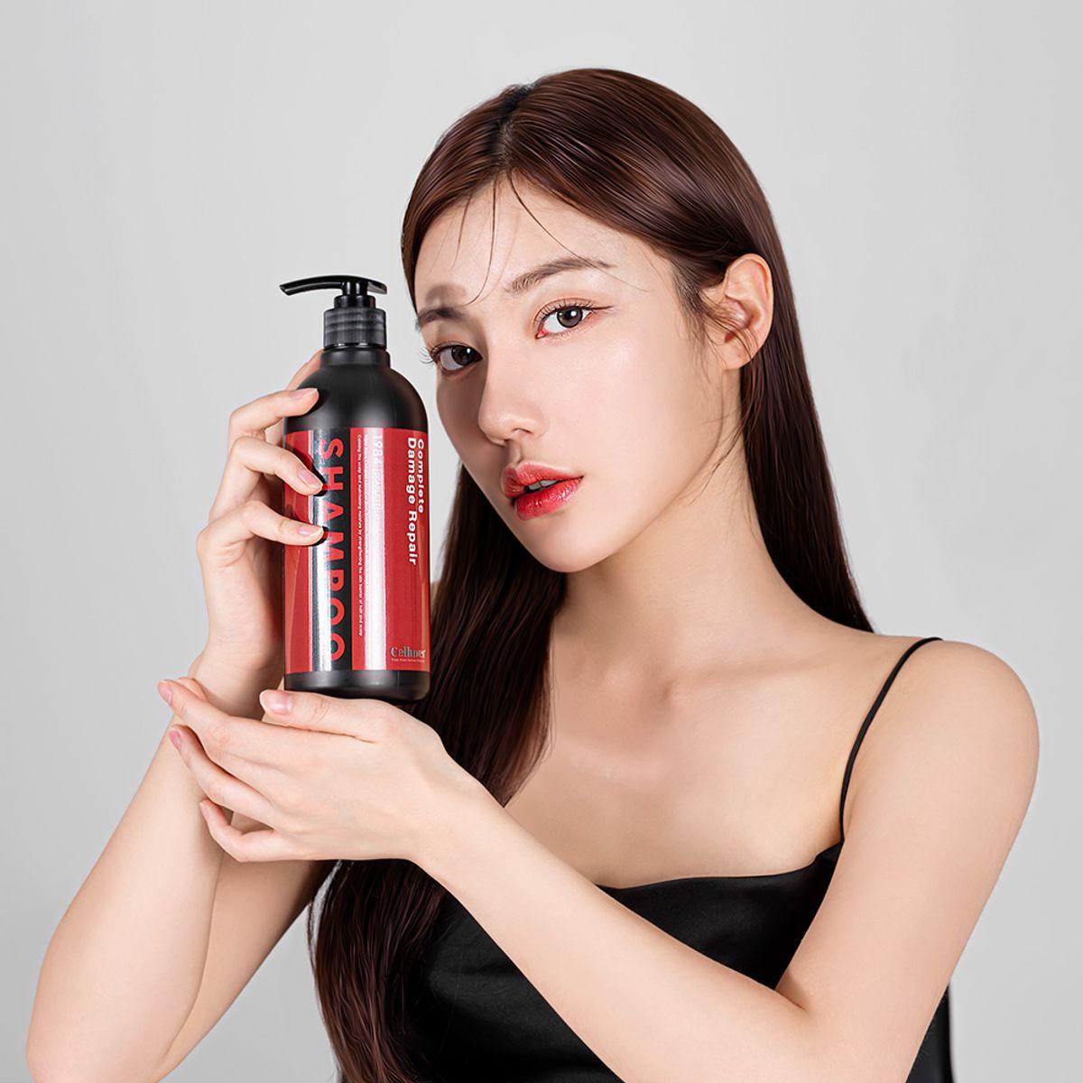 [Set of 2] Triple Black Perfume Shampoo 500ml 03. Taylor (Freesia Scent / Cooling · Deep Clean)