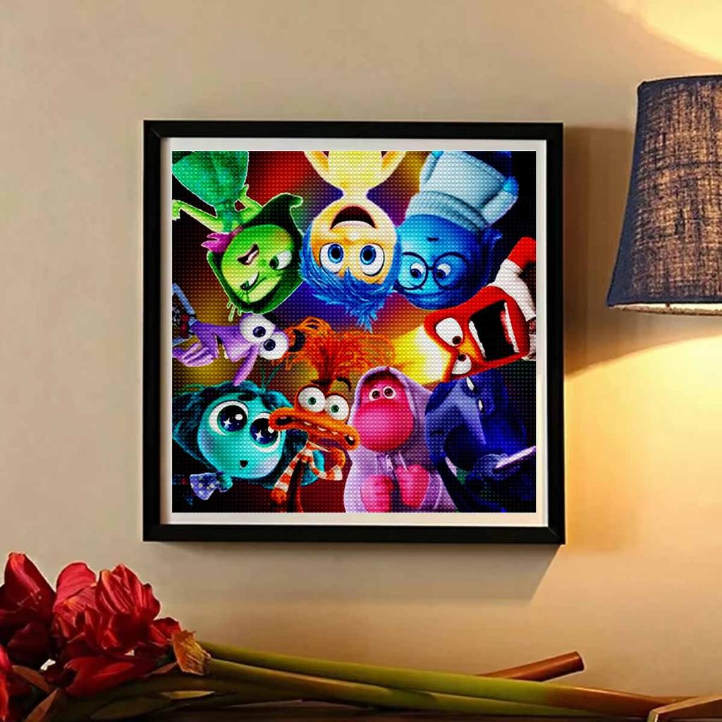 5D DIY Diamond Painting Decorative Inside Out Full Round Drill Scenery Diamond Embroidery Cross Stitch Kits Home Decor Gift