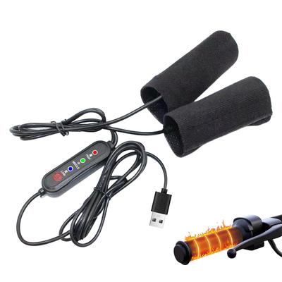 PAVIKE Grip Heater, for Motorcycles, Quick Heat, Handle Heater, Wrap-up, USB Powered, 3 Levels