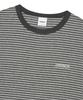 MAHAGRID Basic Logo Stripe Ringer Tee Gray(Mg2Gmmt528A)