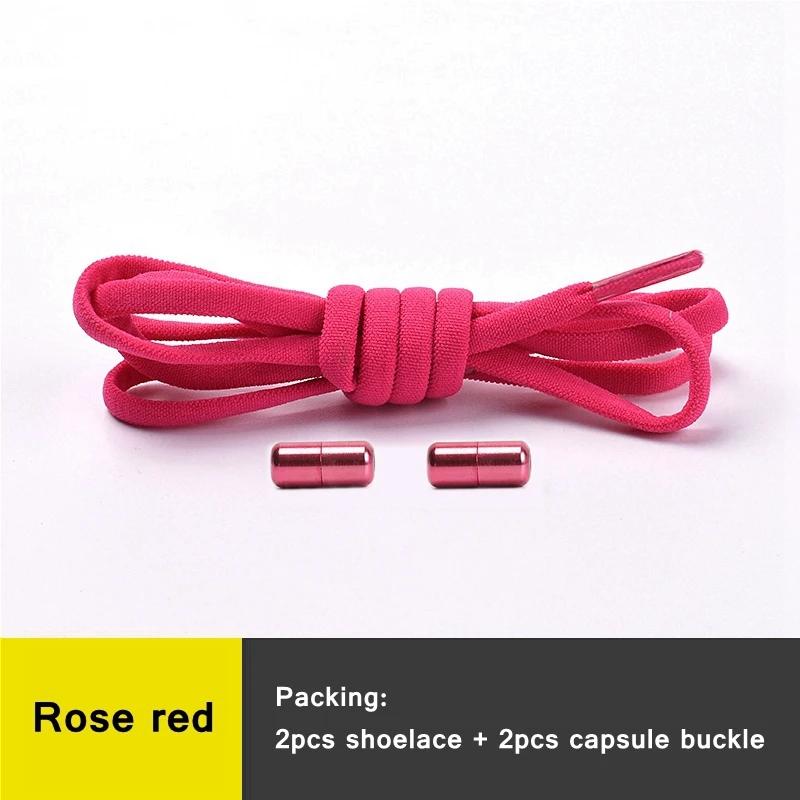Slip-on No Tie Shoelaces Capsule Lock with Elastic Laces for Sneakers Kids Adults | Quick Lazy Shoelaces One Size Fits All Shoes