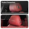 For Alfa Romeo Leather Car Headrest Cover Anti-Dirty Seat Protective Cover Giulia 147 Mito 156 159 166 GT Stelvio Brera Volante