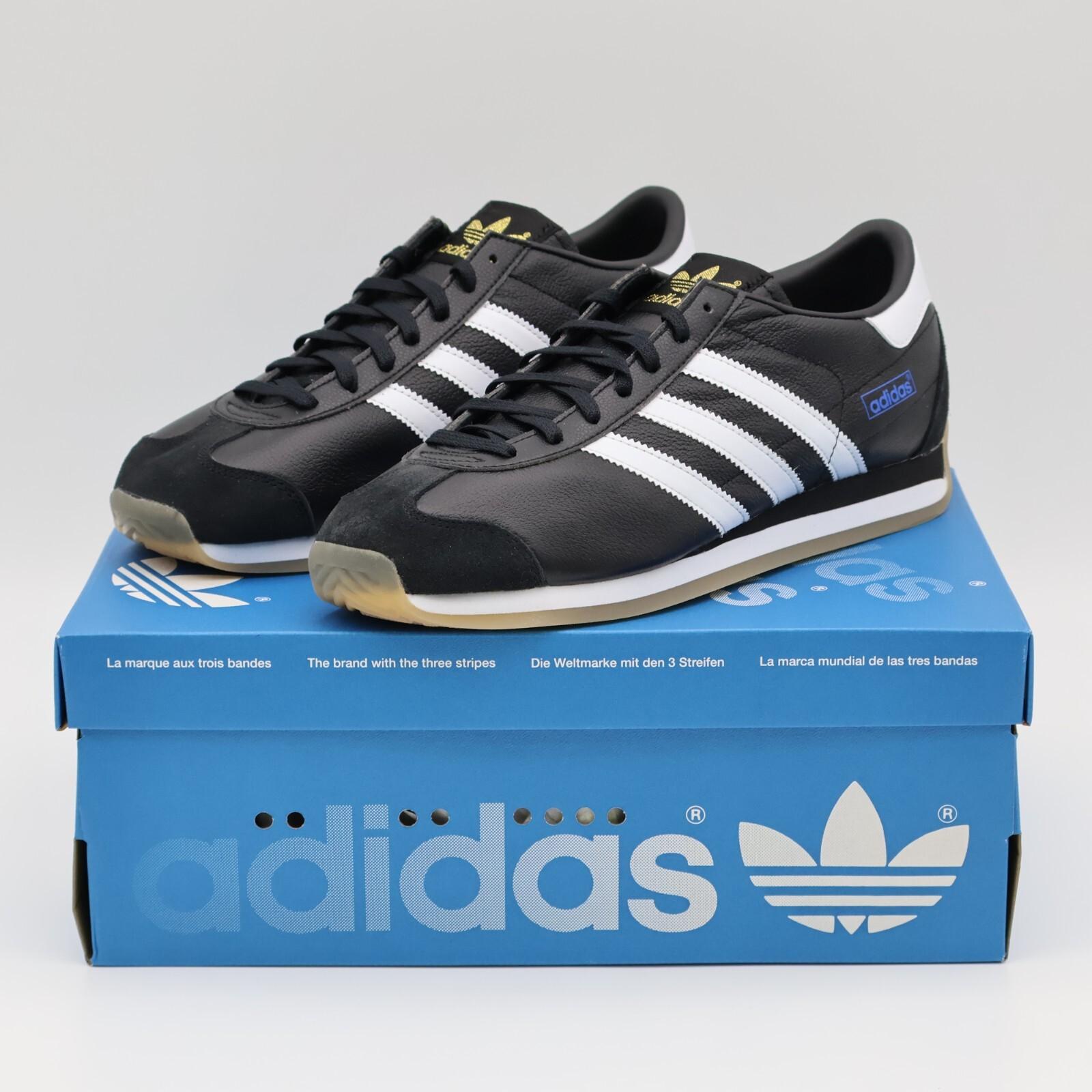 IH0299 adidas COUNTRY JAPAN ЧЕРНЫЙ БЕЛЫЙ СИНИЙ (Мужской) 10
