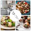Kitchen Escargot Tongs, Escargot Cooking Tongs | Stainless Steel Snail Cooking Tongs, Rust-Resistant | Conch Food Grill Clamp for Seafood Lovers, Cafe