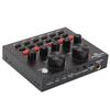 Freeboss Bluetooth Computer Record Sound Card USB Record 6 Channel Digital Effects Audio Mixer for Mobile Phone Computer PC
