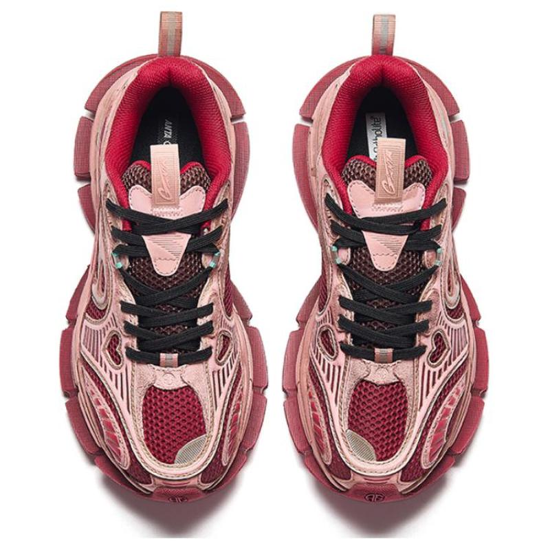 Anta Champion G01 Cushioning Wear Resistant Low Top Running Shoes Men's Red Pink Sneakers 112428805A-3