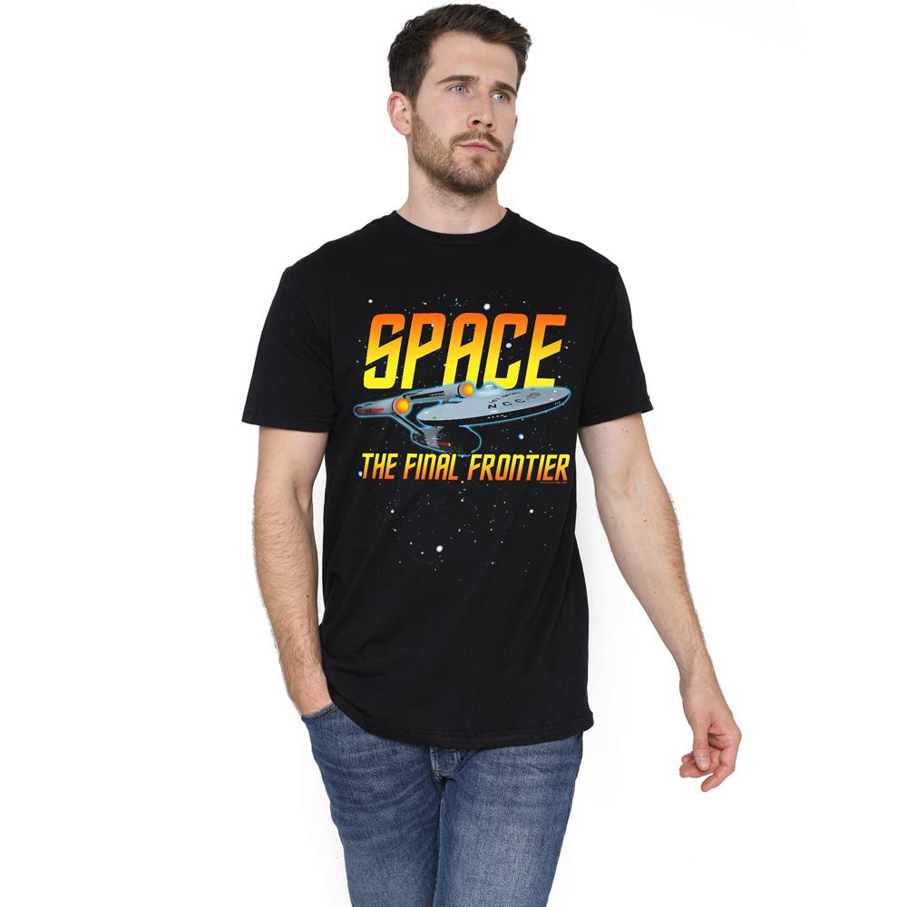 Star Trek Mens Space T-Shirt