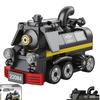 DIY Racing Car Bus Engineering Vehicle Ambulance Pull Back Model Building Blocks Brick Toys Children Boys Compatible With Lego
