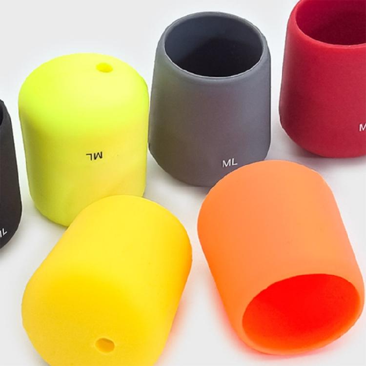 Fishing Rod Fixed Rings Handle Protective Case Fishing Rod End Cover Butt Cushions Silicone Rod Bottom Protector Enduring