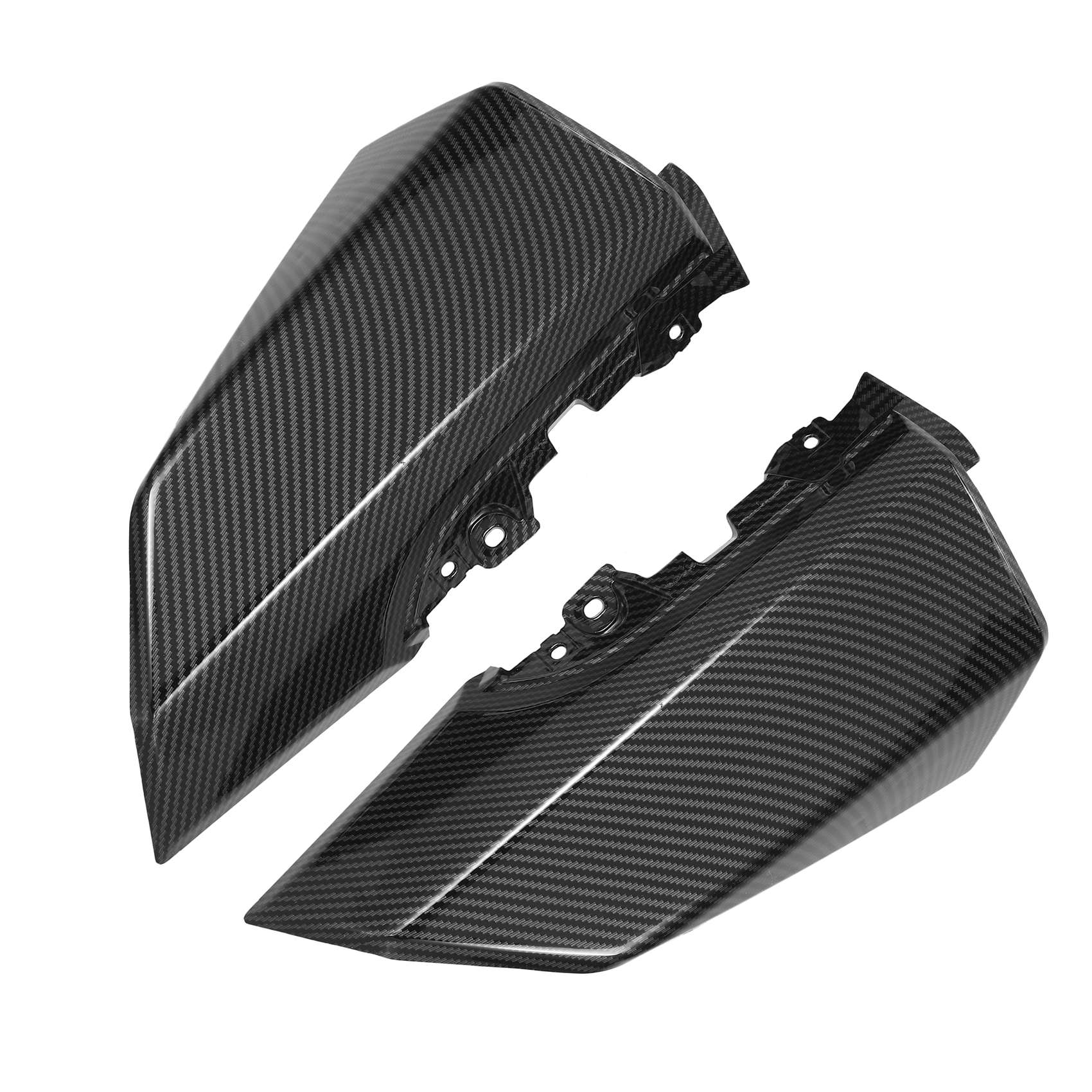 For Nmax 155 N-Max 155 2016-2019 Side Cover Trim Carbon Fiber Side Guard Protector Carbon fiber pattern