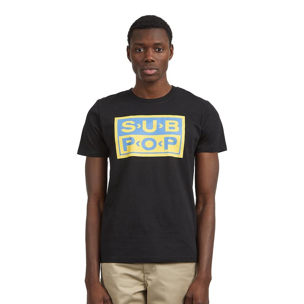 Sub Pop Logo T-Shirt Black XXXL