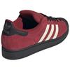 Adidas Originals Superstar 2 Skateboard Shoes Unisex Dark Red Sneakers JQ3220