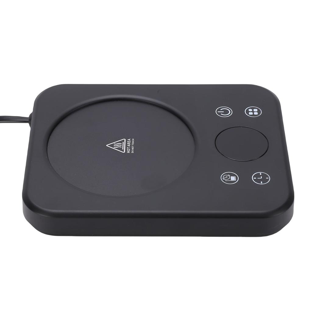 Підігрівач для кухля 36 Вт 9 налаштувань температури 12-годинний таймер Автоматичне вимкнення Електричний підігрівач для напоїв, чаю, води, молока